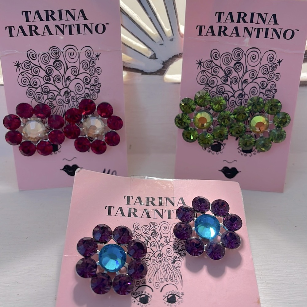 Tarina Tarantino Flower Earrings